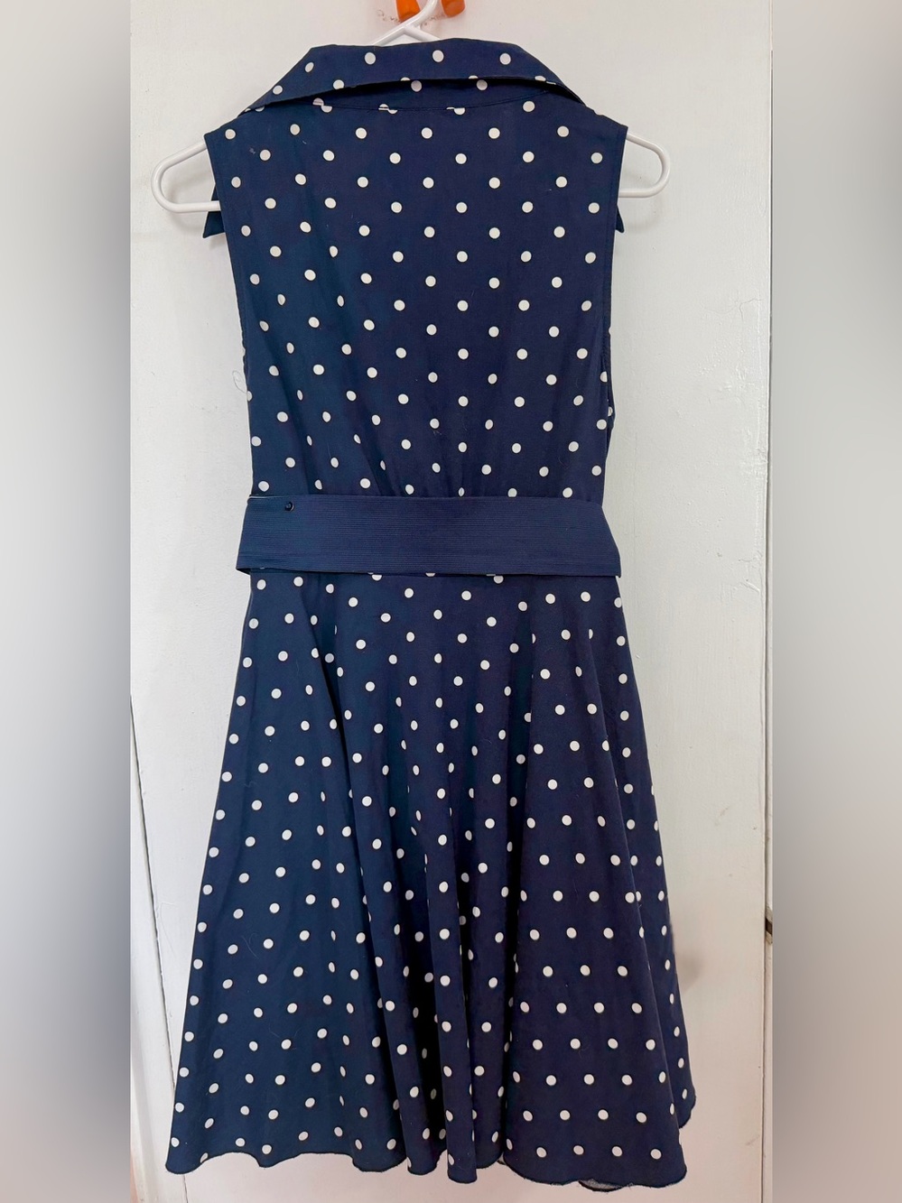 Vintage Pinup Polka Dot Dress - Picture 4 of 7